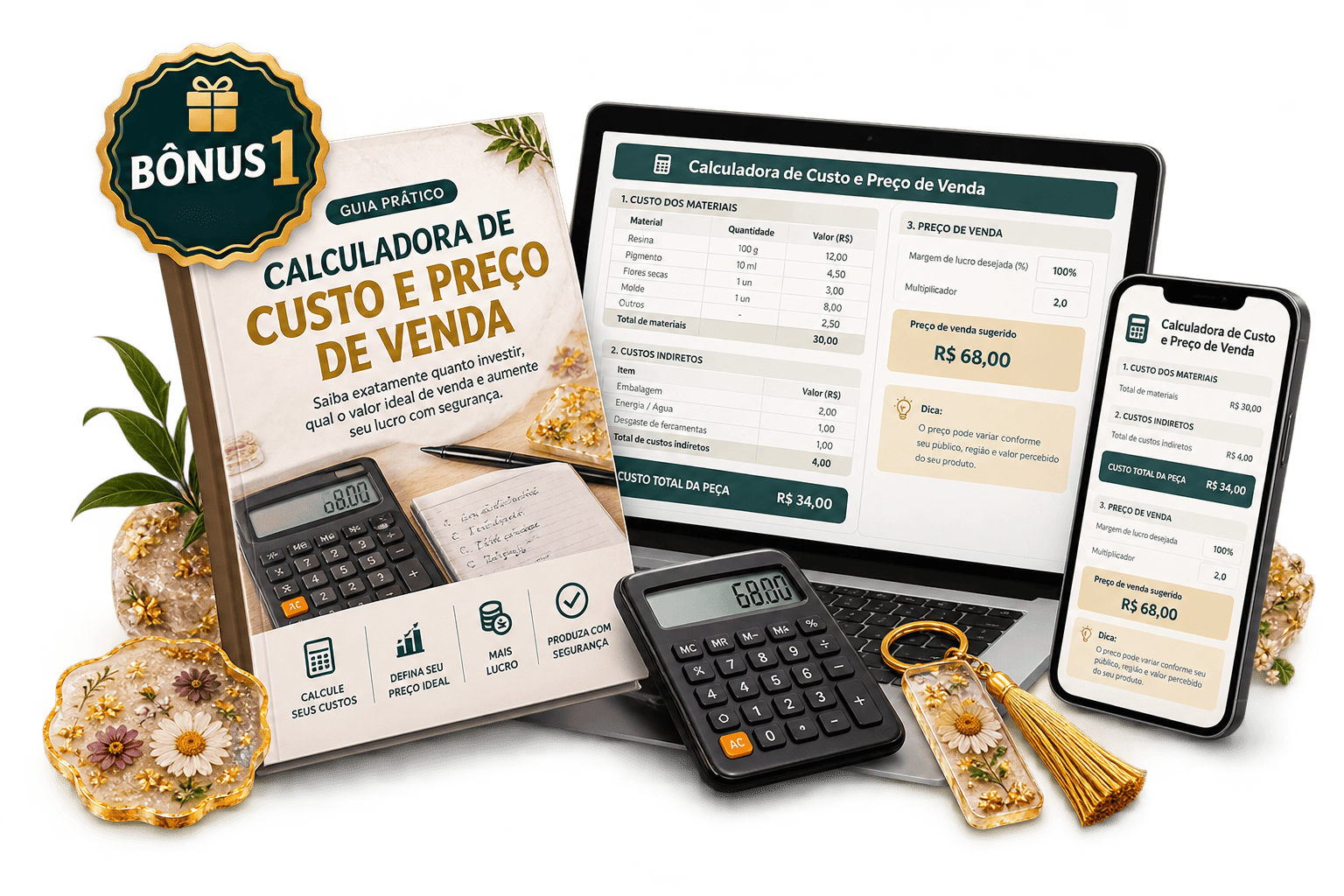 Calculadora de Custo e Preço de Venda